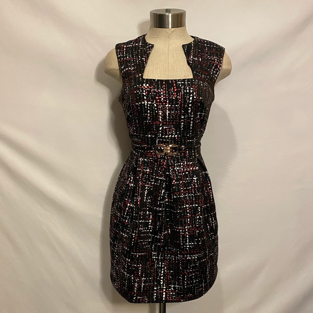 Enfocus Studio multi color mini dress